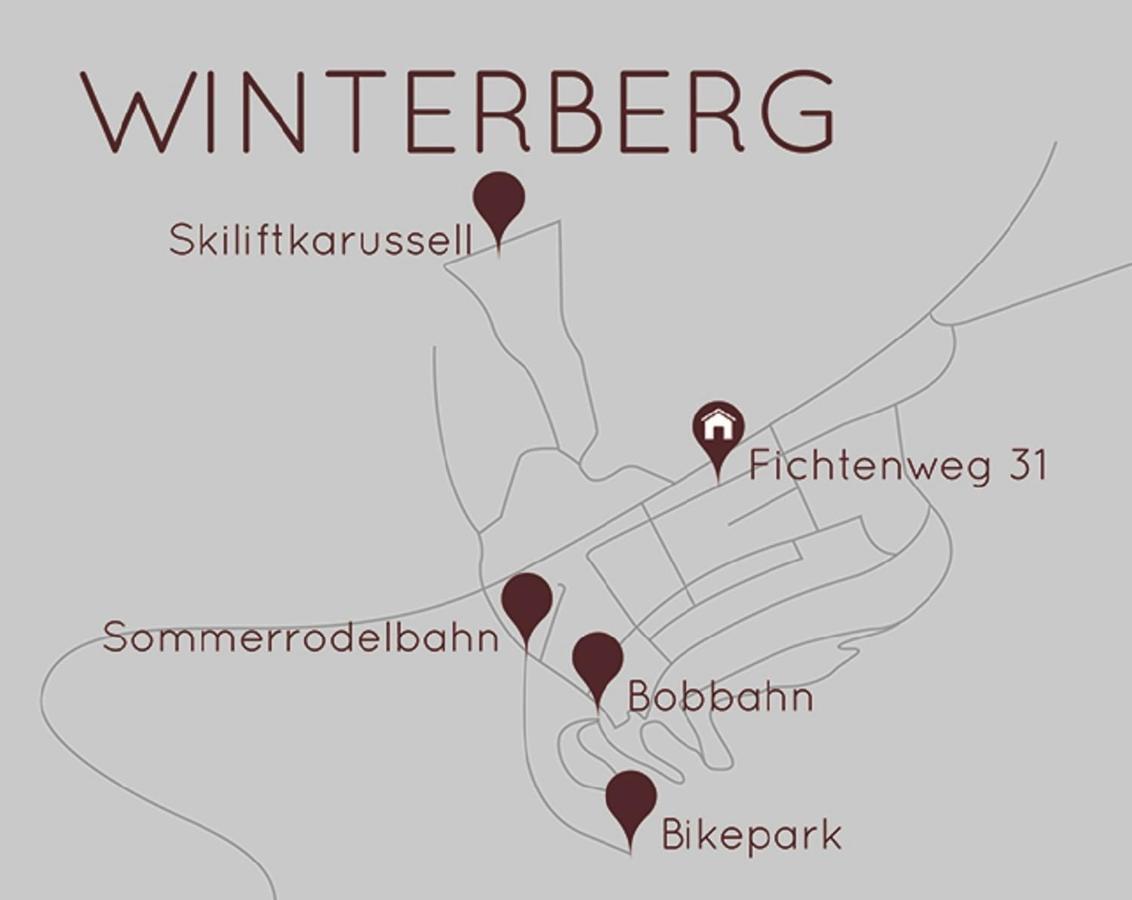 Villa Winterberg „Panorama Lodge“ Екстериор снимка